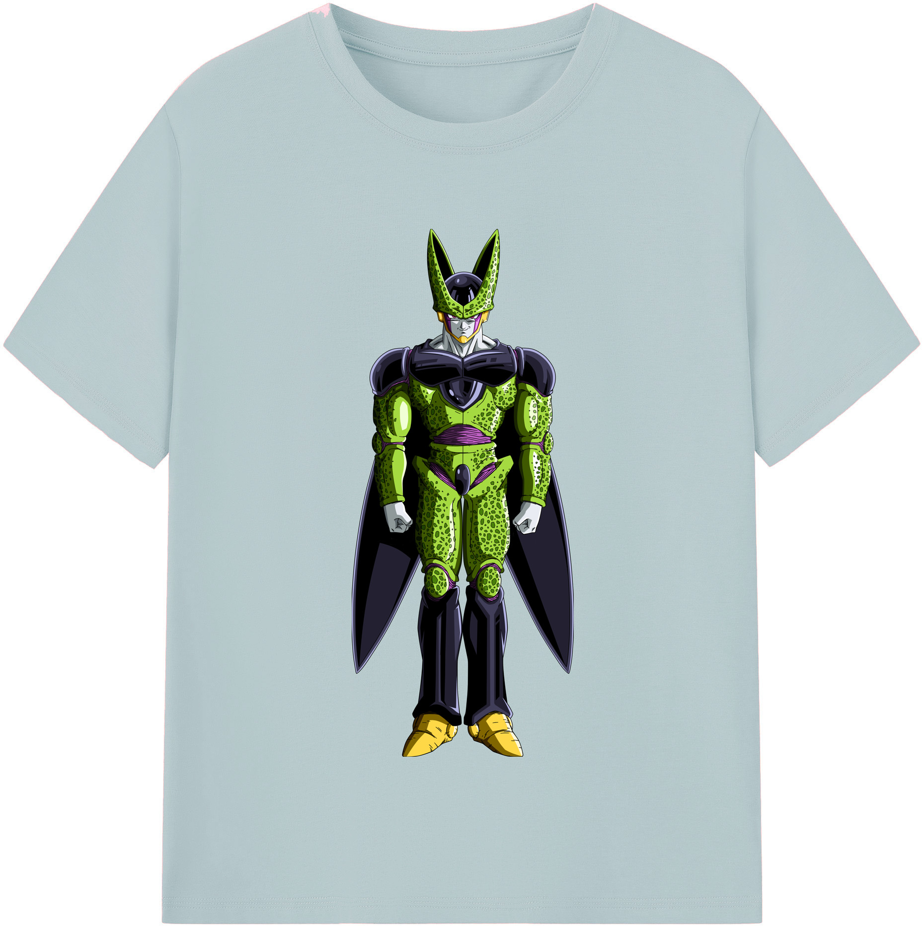 （画像用） ドラゴンボール セル DRAGON BALL Cell 綿100％半袖Tシャツ（フロントプリント）
